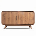 Meuble de rangement en bois de chêne couleur noisette dimensions 150 x 50 x 70cm